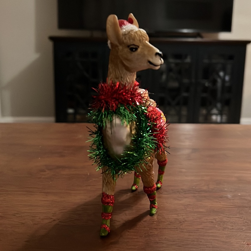 Llama 🦙 Christmas Tree Ornament In Excellent Condition. - Picture 3 of 5